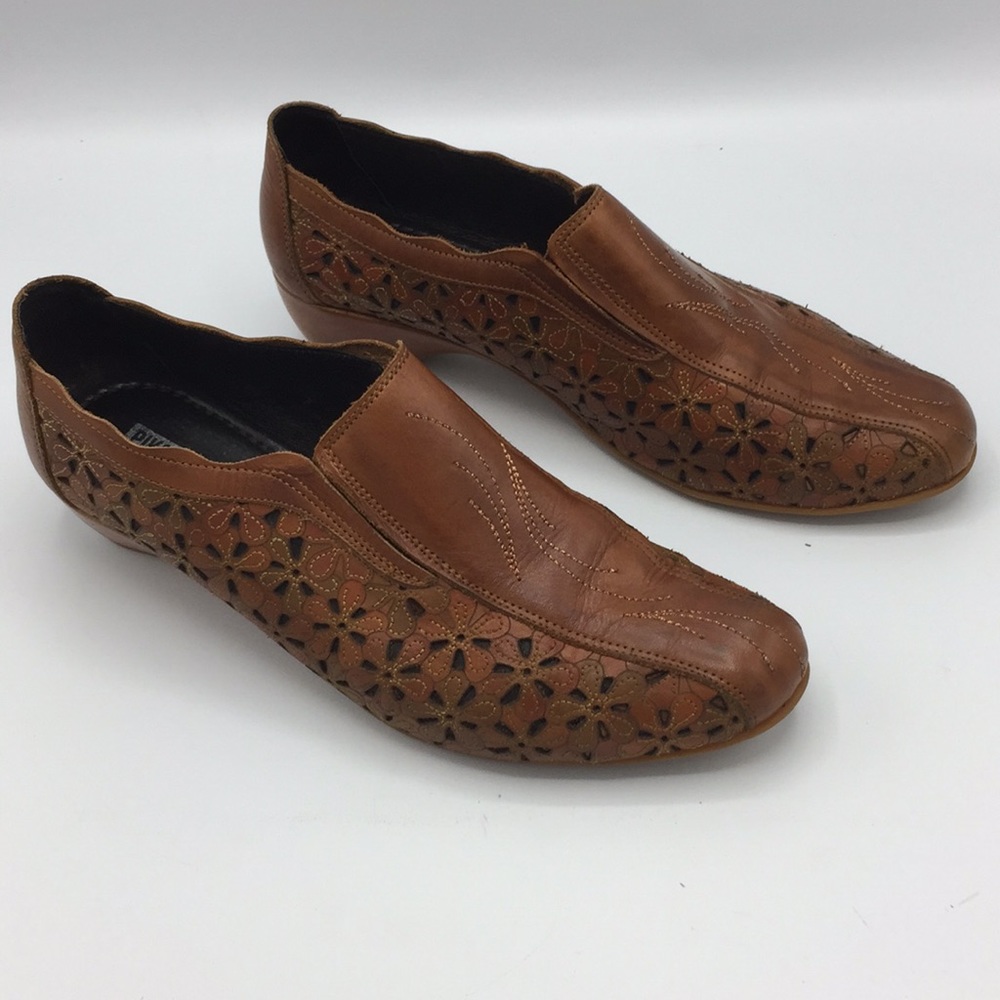 Pikolinos Wedge Leather Shoe